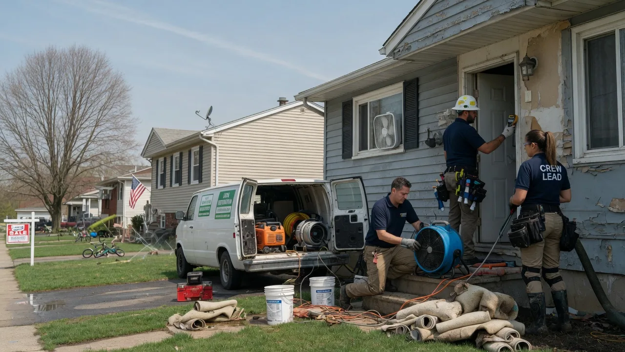 Flood Cleanup in Riverton, NJ near me